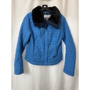 Youth‎ Girls NIKE Full Zip Quilted Jacket Long Sleeve X-Large Size 14,  L17